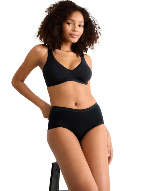 Pack x4 culottes basic plus - Kiabi Pack x4 culottes basic plus - Kiabi