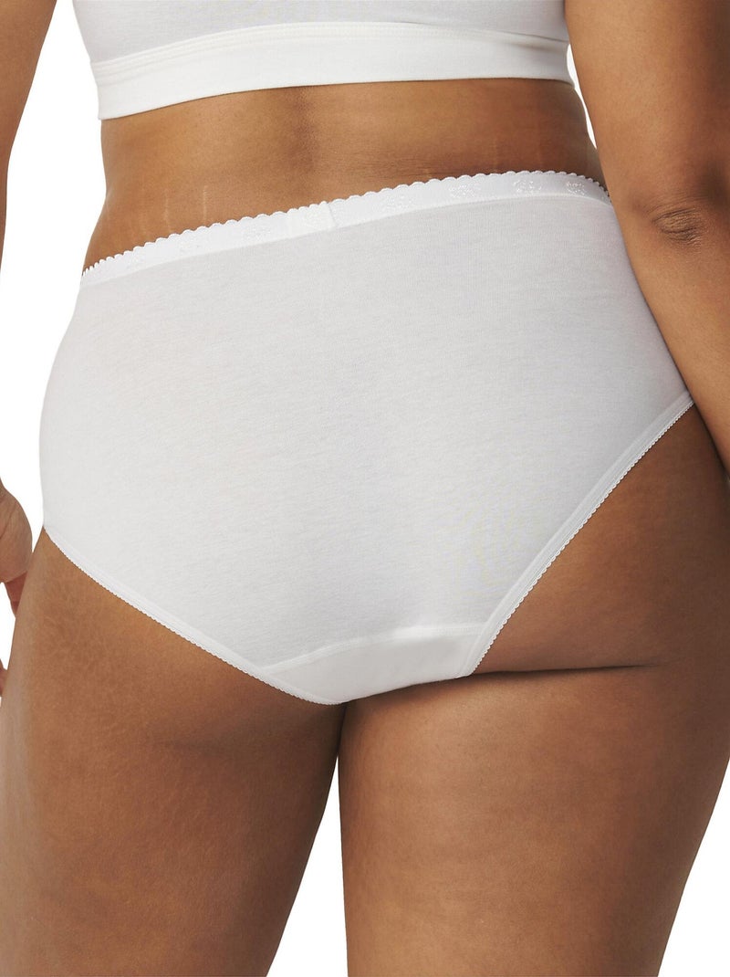 Pack x4 culottes chic midi Blanc - Kiabi