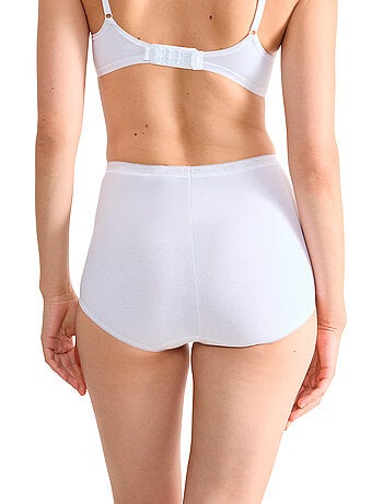 Pack x4 culottes taille haute basic plus