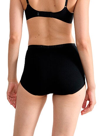 Pack x4 culottes taille haute basic plus