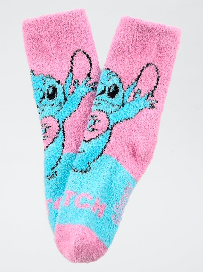 Paire De Chaussettes Perrin Bleu Cygne - Taille 38-41, Coton Mélangé | Neuf Avec étiquettes, France