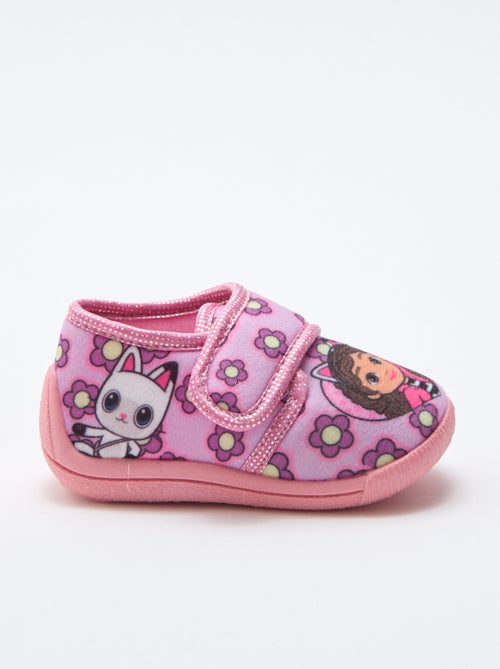 Paire de chausson à scratch 'Gabby's dollhouse' - Kiabi Paire de chausson à scratch 'Gabby's dollhouse' - Kiabi