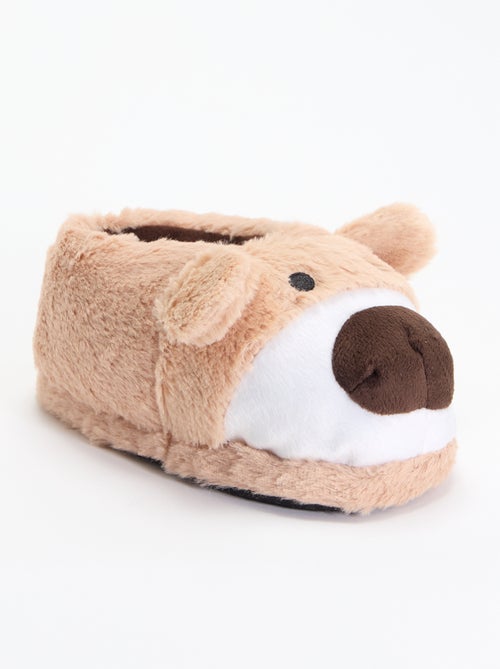 Paire de chaussons 'chiens' - Kiabi