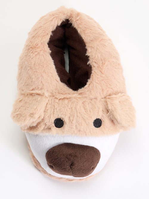 Paire de chaussons 'chiens' - Kiabi