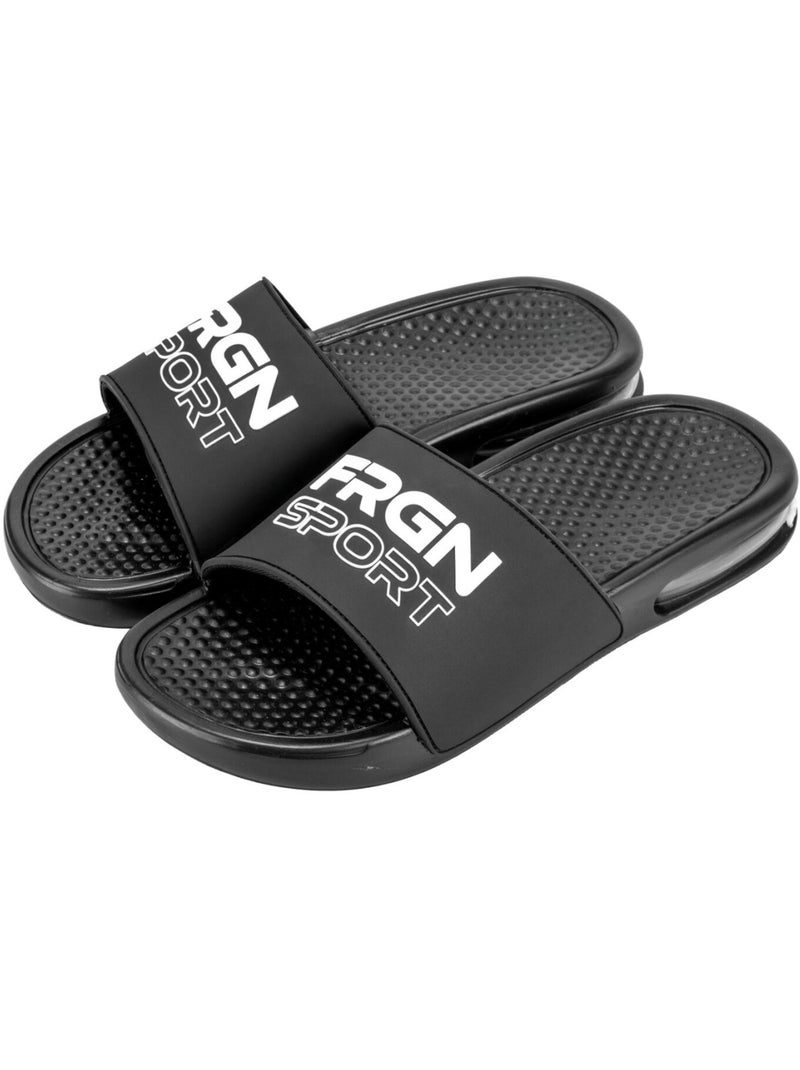 Paire de claquettes homme bulle air b1 freegun Noir - Kiabi