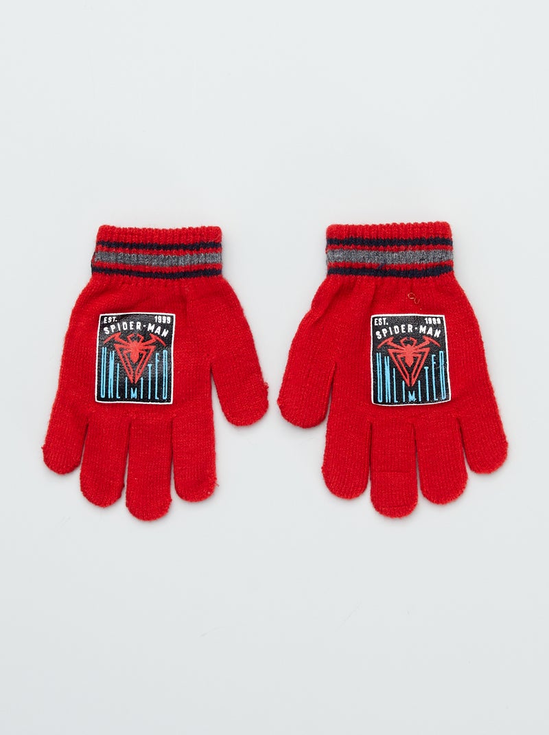 Gants Alpinestars SP-8 V3 Noir Rouge Blanc - Gants Moto Racing