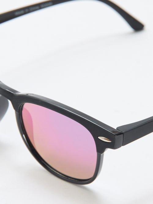 Paire de lunette de soleil classique uni - Kiabi