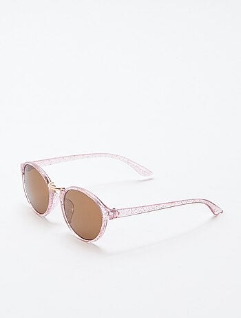 Paire de lunettes de soleil à paillettes