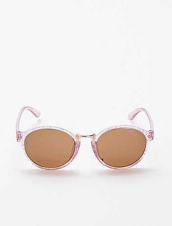 Paire de lunettes de soleil à paillettes