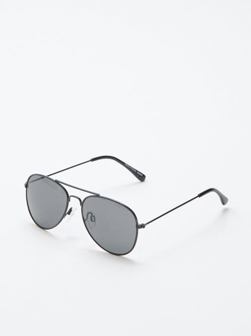 Paire de lunettes de soleil style aviateur - Kiabi