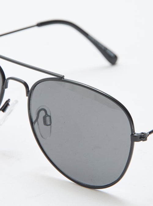 Paire de lunettes de soleil style aviateur - Kiabi