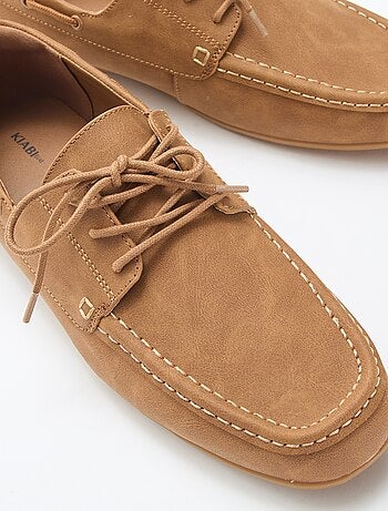 Paire de mocassin bateau unie