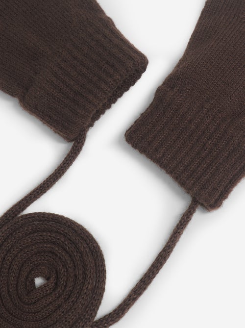 Paire de moufles avec lien - Kiabi Paire de moufles avec lien - Kiabi