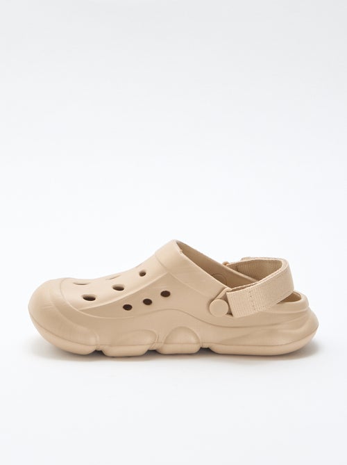 Paire de mules de plage fermées - Kiabi