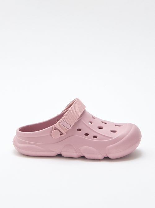 Paire de mules de plage fermées - Kiabi