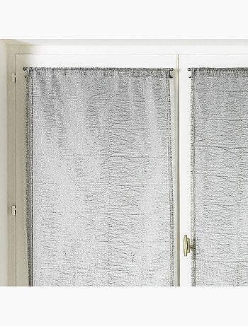 Paire de petits voilages organza uni