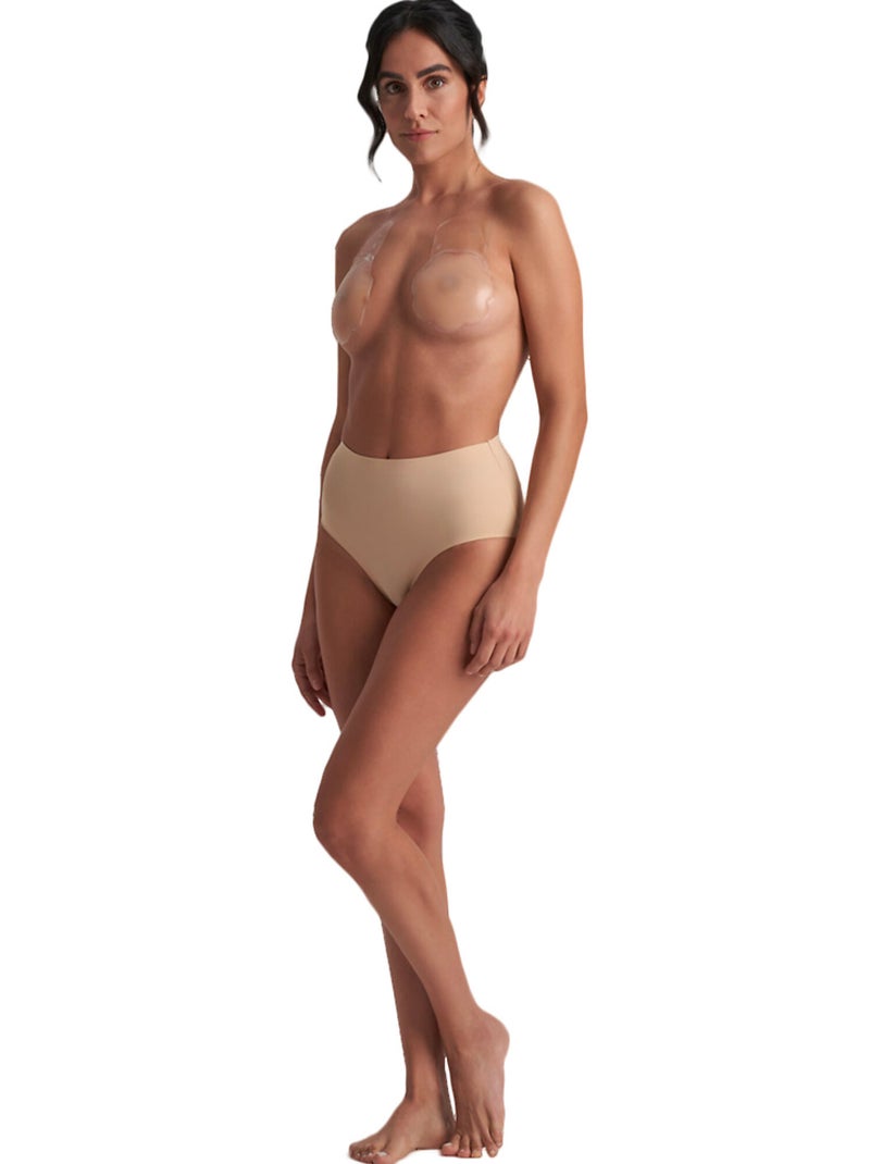 Paire de pull-ups en silicone Beige - Kiabi