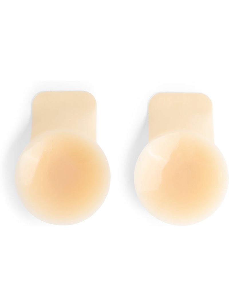 Paire de pull-ups en silicone mat Beige - Kiabi
