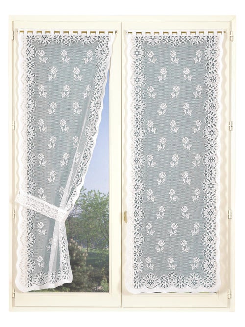 Paire de rideaux bonne-femme avec embrasses - Kiabi Paire de rideaux bonne-femme avec embrasses - Kiabi