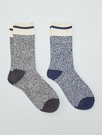 Chaussettes garçon - Chaussettes pas chères - taille 35/38 - Kiabi