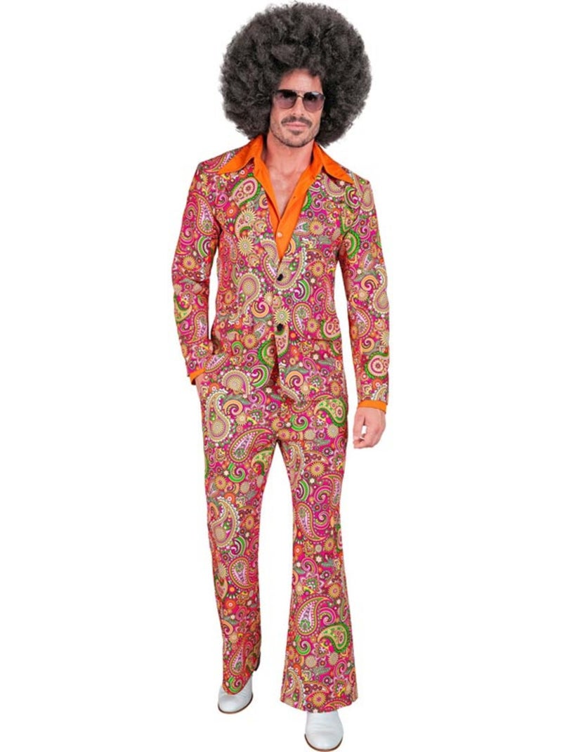 Paisley jaren 60 kostuum Multicolor - Kiabi