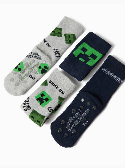 Pak 2 paar 'minecraft' sokken, mo fashion - Kiabi