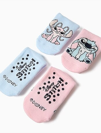 Pak 2 paar 'stitch'-sokken in —©disney, mo fashion