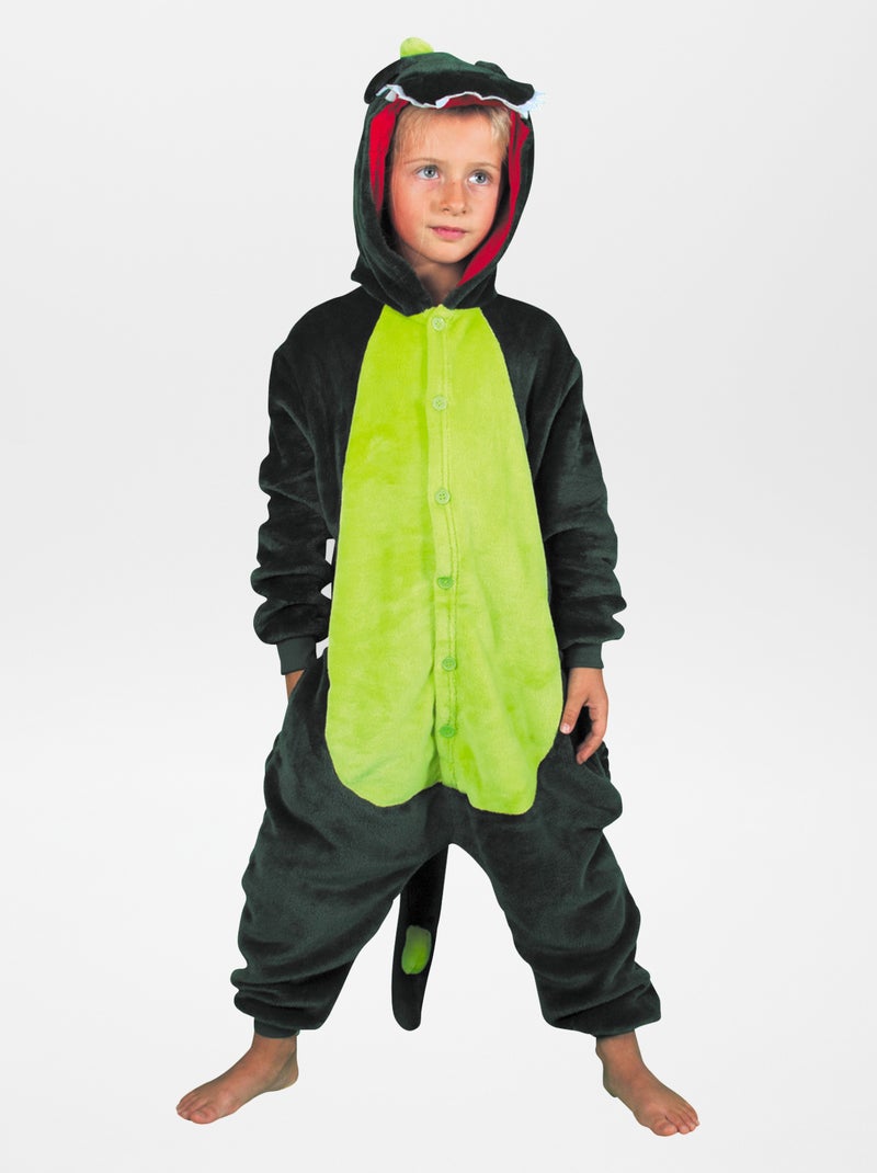 Pak 'dinosaurus' - Verkleedkleding GROEN - Kiabi