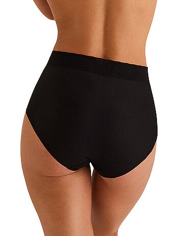 Pak x2 onderbroeken met hoge taille essential