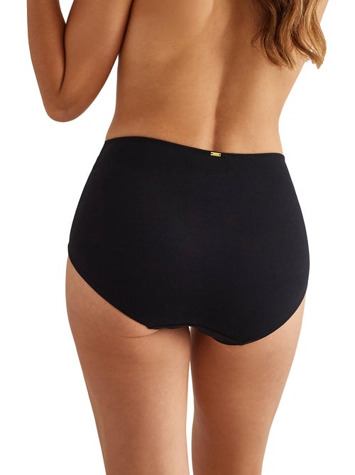 Pak x2 onderbroeken met hoge taille essential - Kiabi Pak x2 onderbroeken met hoge taille essential - Kiabi