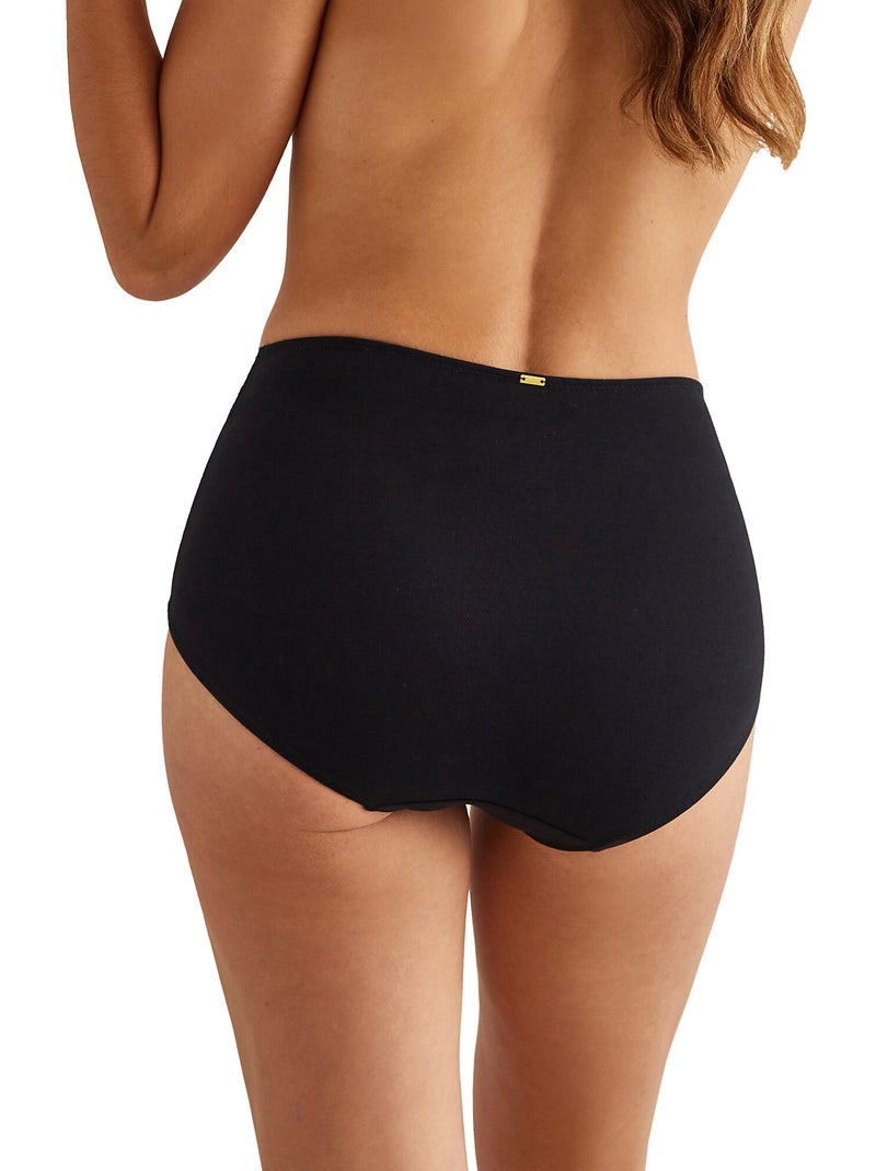 Pak x2 onderbroeken met hoge taille essential Multicolor - Kiabi