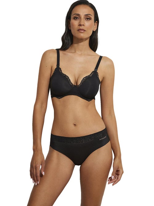 Pak x2 shorties met hoge taille basica - Kiabi
