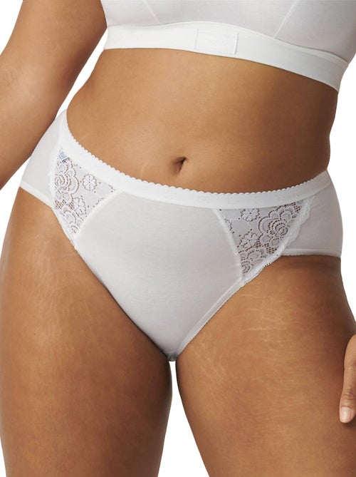 Pak x4 slips chic midi - Kiabi Pak x4 slips chic midi - Kiabi