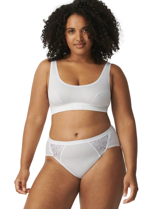 Pak x4 slips chic midi - Kiabi Pak x4 slips chic midi - Kiabi