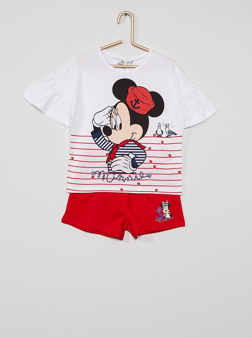 Pakje 'Minnie Mouse' van 'Disney' wit / rood - Kiabi