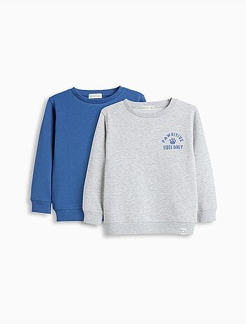 Pakje van 2 fleece sweatshirts, mo fashion