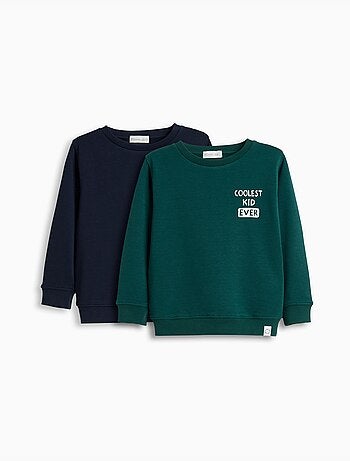 Pakje van 2 fleece sweatshirts, MO Fashion