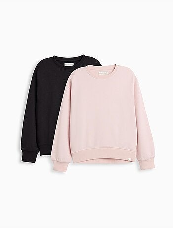 Pakje van 2 fleece sweatshirts, MO Fashion