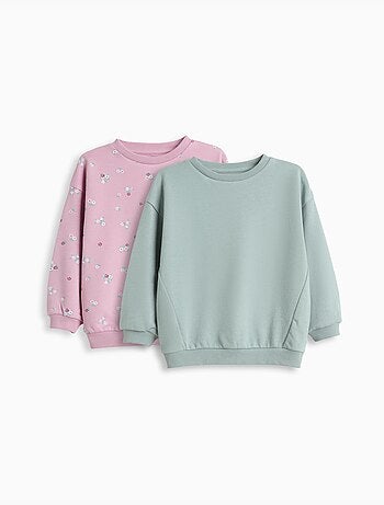 Pakje van 2 fleece sweatshirts, MO Fashion