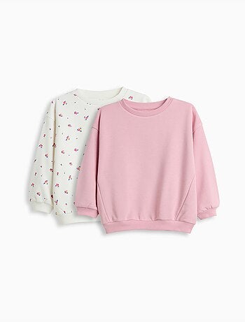 Pakje van 2 fleece sweatshirts, MO Fashion
