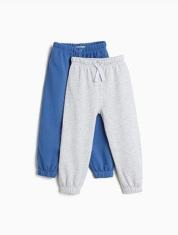 Pakje van 2 pluchen joggingbroeken, mo fashion