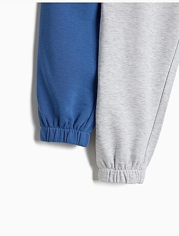 Pakje van 2 pluchen joggingbroeken, mo fashion