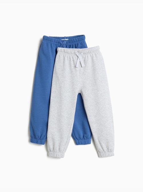 Pakje van 2 pluchen joggingbroeken, mo fashion - Kiabi