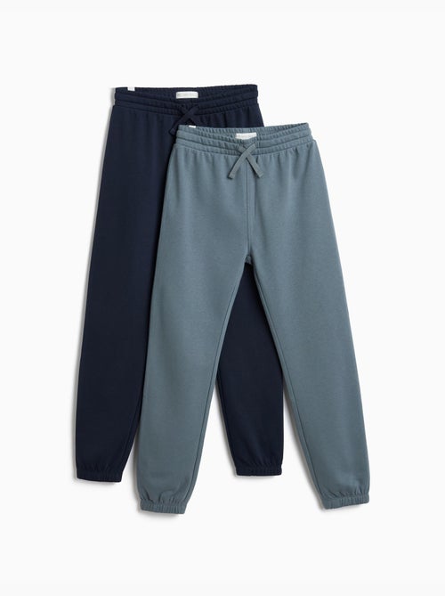 Pakje van 2 pluchen joggingbroeken, mo fashion - Kiabi Pakje van 2 pluchen joggingbroeken, mo fashion - Kiabi