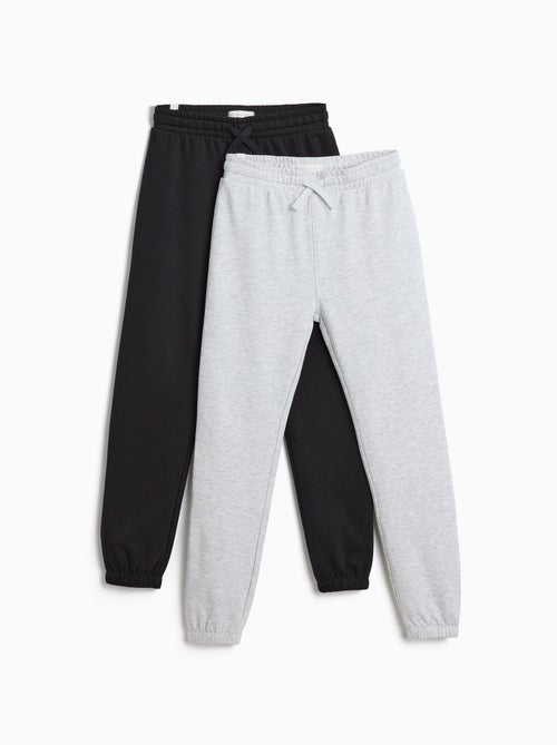 Pakje van 2 pluchen joggingbroeken, mo fashion - Kiabi Pakje van 2 pluchen joggingbroeken, mo fashion - Kiabi
