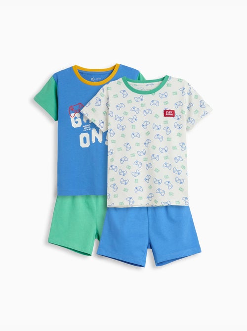 Pakje van 2 pyjama's, MO Fashion - Kiabi Pakje van 2 pyjama's, MO Fashion - Kiabi