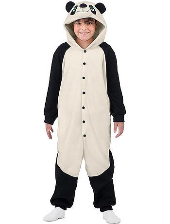 Panda-kostuum of -pyjama met capuchon