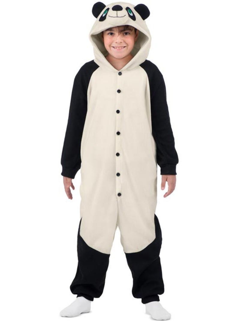 Panda-kostuum of -pyjama met capuchon Multicolor - Kiabi