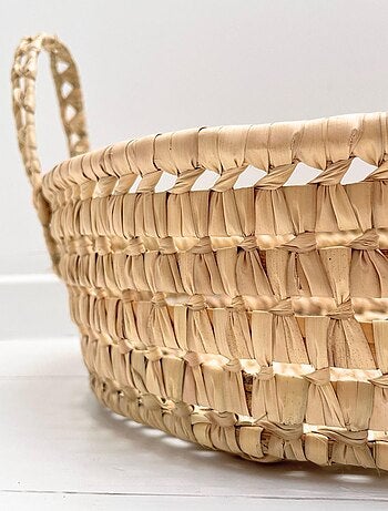 Panier à langer osier ovale