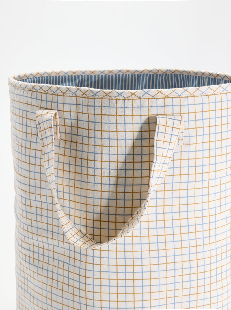Panier à linge Bleu - Kiabi